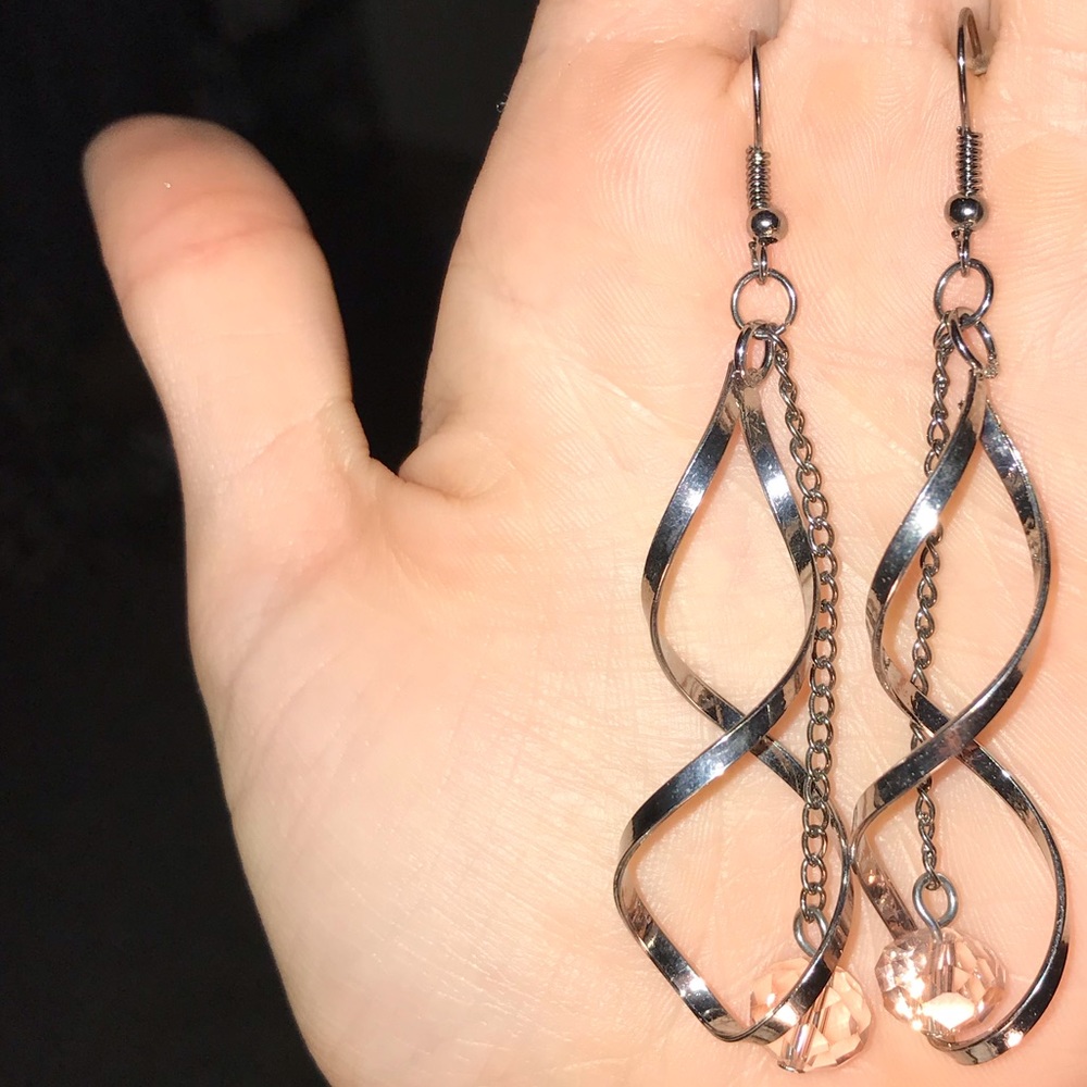 Silver earrings - Picture 3 of 4